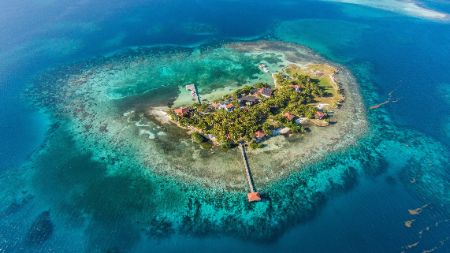 Leonardo DiCaprio's island in Belize